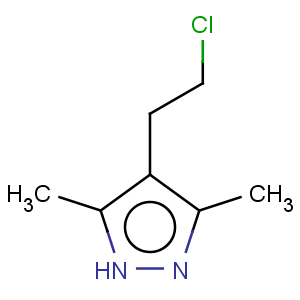 CAS No:79379-05-8 1H-Pyrazole,4-(2-chloroethyl)-3,5-dimethyl-