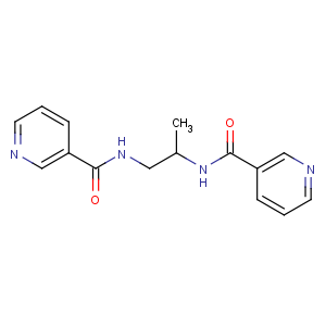 CAS No:79455-30-4 N-[2-(pyridine-3-carbonylamino)propyl]pyridine-3-carboxamide