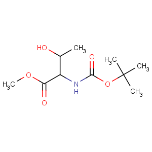 CAS No:79479-07-5 methyl<br />(2S,3R)-3-hydroxy-2-[(2-methylpropan-2-yl)oxycarbonylamino]butanoate
