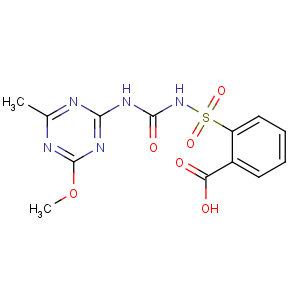 CAS No:79510-48-8 2-[(4-methoxy-6-methyl-1,3,5-triazin-2-yl)carbamoylsulfamoyl]benzoic<br />acid