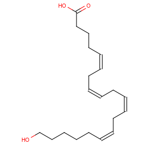 CAS No:79551-86-3 5,8,11,14-Eicosatetraenoicacid, 20-hydroxy-, (5Z,8Z,11Z,14Z)-
