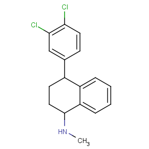 CAS No:79617-96-2 (1S,4S)-4-(3,4-dichlorophenyl)-N-methyl-1,2,3,<br />4-tetrahydronaphthalen-1-amine
