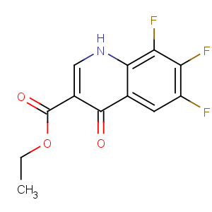 CAS No:79660-46-1 ethyl 6,7,8-trifluoro-4-oxo-1H-quinoline-3-carboxylate