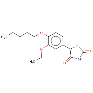 CAS No:79714-31-1 2,4-Thiazolidinedione,5-[3-ethoxy-4-(pentyloxy)phenyl]-