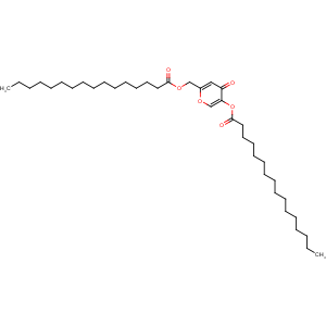 CAS No:79725-98-7 (5-hexadecanoyloxy-4-oxopyran-2-yl)methyl hexadecanoate