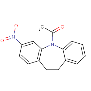 CAS No:79752-03-7 1-(2-nitro-5,6-dihydrobenzo[b][1]benzazepin-11-yl)ethanone
