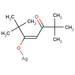 CAS No:79827-25-1 Silver,(2,2,6,6-tetramethyl-3,5-heptanedionato-kO3,kO5)-