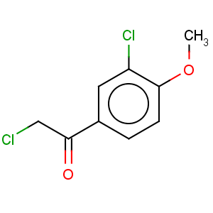 CAS No:79881-25-7 Ethanone,2-chloro-1-(3-chloro-4-methoxyphenyl)-