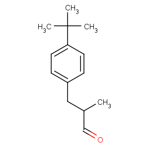 CAS No:80-54-6 3-(4-tert-butylphenyl)-2-methylpropanal