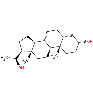 CAS No:80-92-2 Pregnane-3,20-diol, (3a,5b,20S)-