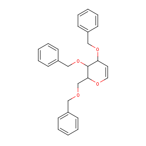 CAS No:80040-79-5 (2R,3R,4R)-3,4-bis(phenylmethoxy)-2-(phenylmethoxymethyl)-3,<br />4-dihydro-2H-pyran