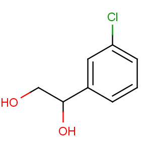 CAS No:80051-04-3 (1R)-1-(3-chlorophenyl)ethane-1,2-diol