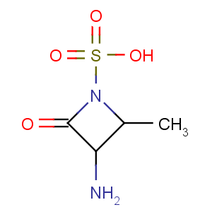 CAS No:80082-65-1 (2S,3S)-3-amino-2-methyl-4-oxoazetidine-1-sulfonic acid
