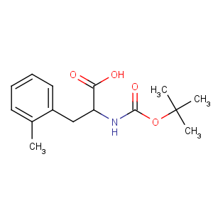 CAS No:80102-29-0 (2R)-3-(2-methylphenyl)-2-[(2-methylpropan-2-yl)oxycarbonylamino]<br />propanoic acid