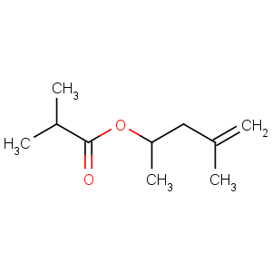 CAS No:80118-06-5 4-methylpent-4-en-2-yl 2-methylpropanoate