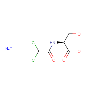 CAS No:80174-64-7 L-Serine,N-(dichloroacetyl)- (9CI)L-Serine,N-(dichloroacetyl)- (9CI)DICHLOROACETYL-L-SERINE SODIUM SALTN-DICHLOROACETYL-L-SERINE SODIUM SALTDichloroacetylserinesodiumsalt