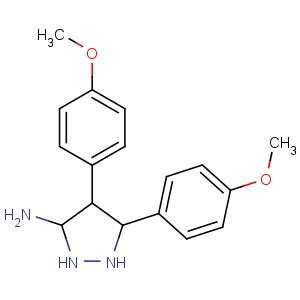 CAS No:802919-05-7 4,5-bis(4-methoxyphenyl)pyrazolidin-3-amine