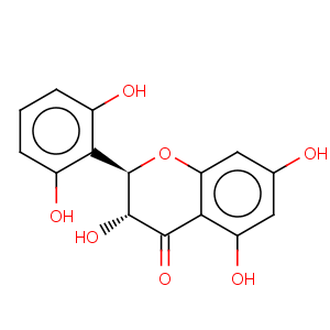 CAS No:80366-15-0 4h-1-benzopyran-4-one, 2-(2,6-dihydroxyphenyl)-2,3-dihydro-3,5,7-trihy droxy-, (2r,3r)-