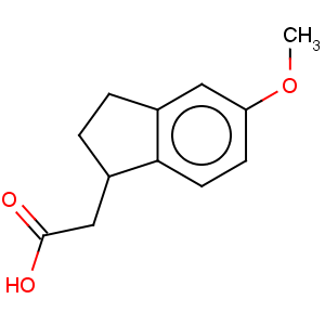 CAS No:80370-87-2 1h-indene-1-acetic acid, 2,3-dihydro-5-methoxy-