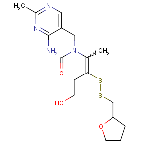 CAS No:804-30-8 N-[(4-amino-2-methylpyrimidin-5-yl)methyl]-N-[(E)-5-hydroxy-3-(oxolan-2-<br />ylmethyldisulfanyl)pent-2-en-2-yl]formamide