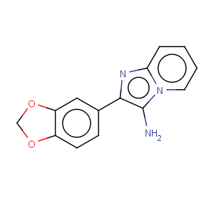CAS No:80493-81-8 Imidazo[1,2-a]pyridin-3-amine,2-(1,3-benzodioxol-5-yl)-