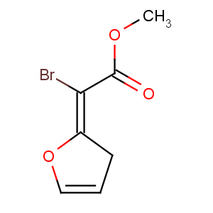 CAS No:805228-92-6 Acetic acid,2-bromo-2-(dihydro-2(3H)-furanylidene)-, methyl ester, (2Z)-