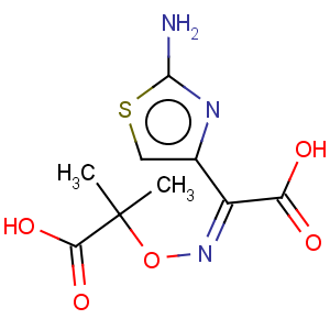 CAS No:80542-76-3 2-[(2-Aminothiazol-4-yl)carboxymethyleneaminooxy]-2-methylpropionic acid