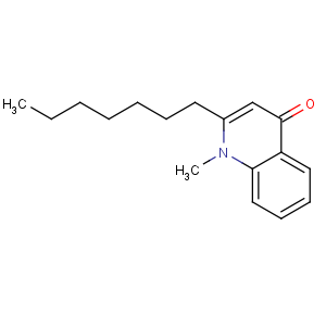 CAS No:80554-58-1 2-heptyl-1-methylquinolin-4-one