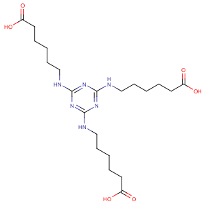 CAS No:80584-91-4 6-[[4,6-bis(5-carboxypentylamino)-1,3,5-triazin-2-yl]amino]hexanoic acid