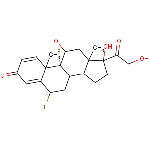 CAS No:806-29-1 Pregna-1,4-diene-3,20-dione,6,9-difluoro-11,17,21-trihydroxy-, (6a,11b)- (9CI)