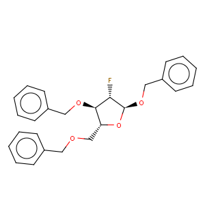 CAS No:80765-80-6 a-D-Arabinofuranoside,phenylmethyl 2-deoxy-2-fluoro-3,5-bis-O-(phenylmethyl)-