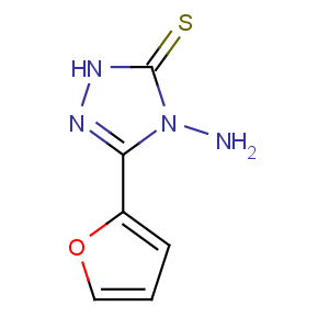 CAS No:80809-38-7 3H-1,2,4-Triazole-3-thione,4-amino-5-(2-furanyl)-2,4-dihydro-