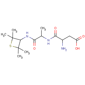 CAS No:80863-62-3 (3S)-3-amino-4-oxo-4-[[(2R)-1-oxo-1-[(2,2,4,<br />4-tetramethylthietan-3-yl)amino]propan-2-yl]amino]butanoic acid