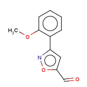 CAS No:808740-33-2 5-Isoxazolecarboxaldehyde,3-(2-methoxyphenyl)-