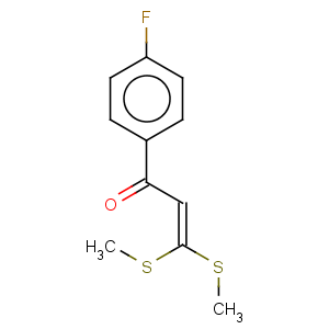 CAS No:80967-34-6 1-(4-Fluoro-phenyl)-3,3-bis-methylsulfanyl-propenone