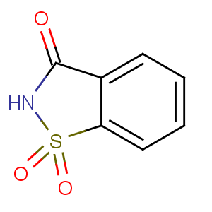 CAS No:81-07-2 1,1-dioxo-1,2-benzothiazol-3-one