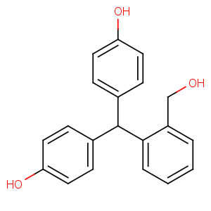 CAS No:81-92-5 4-[[2-(hydroxymethyl)phenyl]-(4-hydroxyphenyl)methyl]phenol