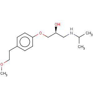 CAS No:81024-42-2 2-Propanol,1-[4-(2-methoxyethyl)phenoxy]-3-[(1-methylethyl)amino]-, (2S)-