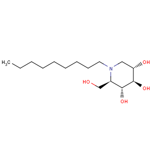 CAS No:81117-35-3 3,4,5-Piperidinetriol,2-(hydroxymethyl)-1-nonyl-, (2R,3R,4R,5S)-