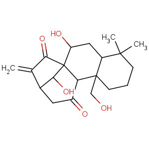 CAS No:81126-70-7 Kaur-16-ene-11,15-dione,7,14,20-trihydroxy-, (7a,14R)- (9CI)