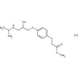 CAS No:81161-17-3 methyl<br />3-[4-[2-hydroxy-3-(propan-2-ylamino)propoxy]phenyl]propanoate
