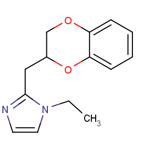 CAS No:81167-16-0 2-(2,3-dihydro-1,4-benzodioxin-3-ylmethyl)-1-ethylimidazole