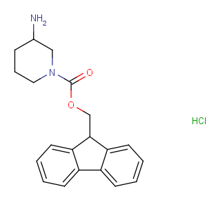 CAS No:811841-86-8 9H-fluoren-9-ylmethyl 3-aminopiperidine-1-carboxylate