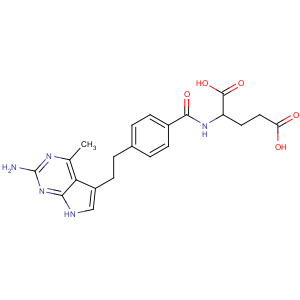 CAS No:81295-14-9 (2S)-2-[[4-[2-(2-amino-4-methyl-7H-pyrrolo[2,<br />3-d]pyrimidin-5-yl)ethyl]benzoyl]amino]pentanedioic acid