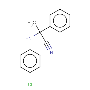 CAS No:81512-04-1 2-(4-Chloro-phenylamino)-2-phenyl-propionitrile