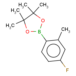 CAS No:815631-56-2 1,3,2-Dioxaborolane,2-(4-fluoro-2-methylphenyl)-4,4,5,5-tetramethyl-