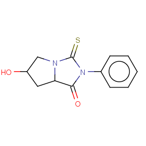 CAS No:81703-65-3 1H-Pyrrolo[1,2-c]imidazol-1-one,hexahydro-6-hydroxy-2-phenyl-3-thioxo-