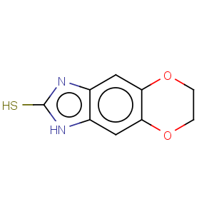 CAS No:81864-47-3 2H-[1,4]Dioxino[2,3-f]benzimidazole-2-thione, 1,3,6,7-tetrahydro-