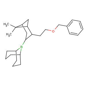 CAS No:81971-15-5 9-[(1S,3S,4R,5S)-6,<br />6-dimethyl-4-(2-phenylmethoxyethyl)-3-bicyclo[3.1.1]heptanyl]-9-<br />borabicyclo[3.3.1]nonane