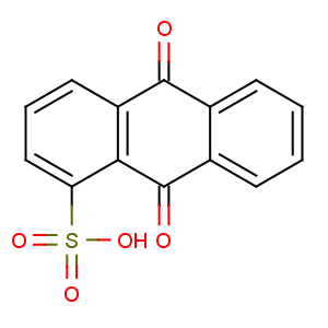 CAS No:82-49-5 9,10-dioxoanthracene-1-sulfonic acid